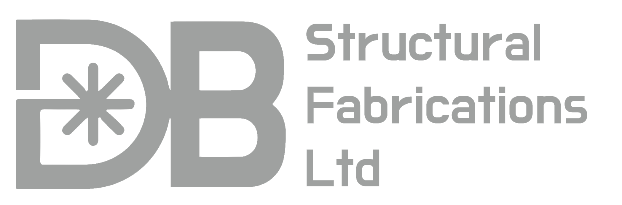 DB Structural Fabrications Ltd Logo in Grey