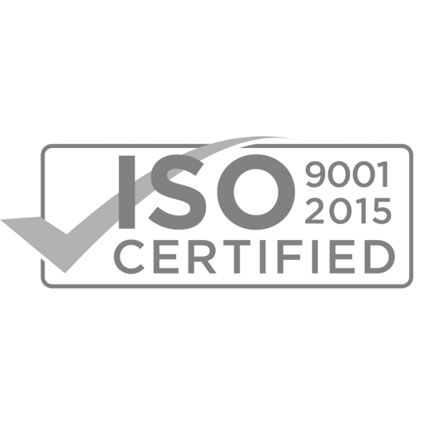We are ISO 9001 certified